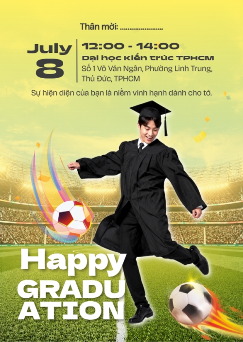 Mẫu thiết kế Thư mời Happy Graduation 1782010199