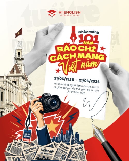 Mẫu thiết kế Bài post MXH dọc Chào mừng ngày Báo chí Cách mạng Việt Nam 21/6 1780713271
