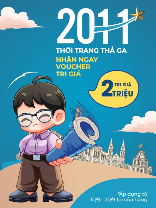 Mẫu thiết kế Banner dọc 20/11 thời trang thả ga 1781692231