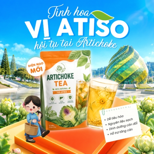 Mẫu thiết kế Ảnh sản phẩm Tinh hoa vị Atiso hội tụ 1781083935