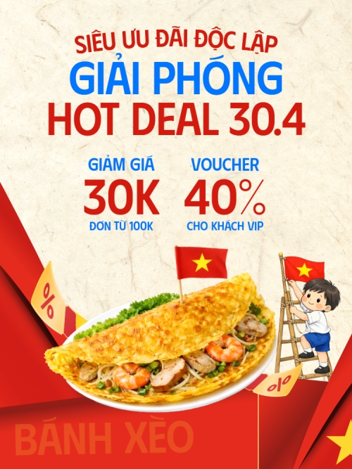 Mẫu thiết kế Banner dọc Siêu ưu đãi độc lập giải phóng deal hot 30.4 1781696357