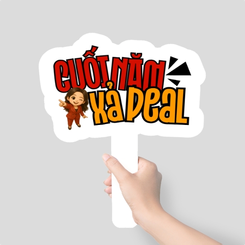 Mẫu thiết kế Hashtag cầm tay Cuối năm xả deal 1781535812