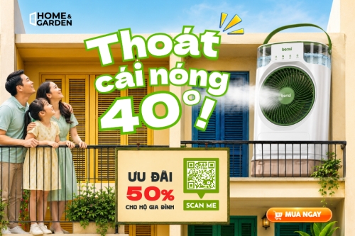 Mẫu thiết kế Bài post MXH ngang Thoát cái nóng 40 độ 1781494310