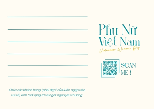 Mẫu thiết kế Thiệp chúc mừng 20/10, Ngày phụ nữ Việt Nam, Vietnamese Women's Day, phụ nữ, sự kiện, event, mỹ phẩm, làm đẹp, beauty, hiện đại, modern 1781540720
