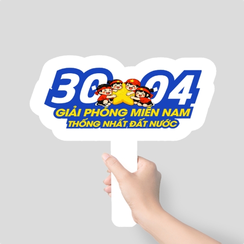 Mẫu thiết kế Hashtag cầm tay Giải phóng miền Nam thống nhất đất nước 1781540460