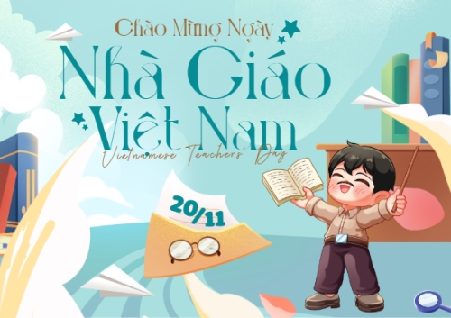 Mẫu thiết kế Thiệp chúc mừng Chào mừng ngày nhà giáo Việt Nam 1781534792