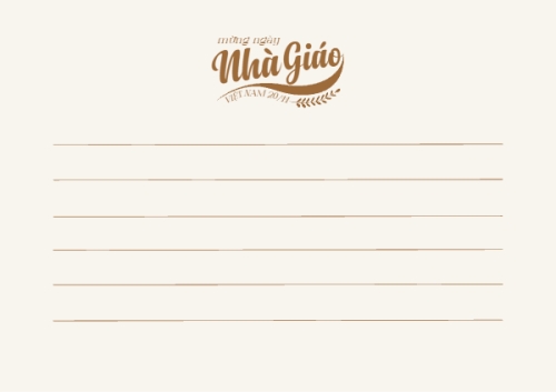 Mẫu thiết kế Thiệp chúc mừng Mừng ngày Nhà Giáo Việt Nam 1781540570