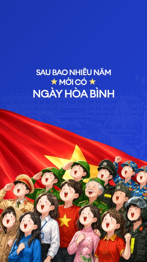 Mẫu thiết kế Hình nền điện thoại Sau bao nhiêu năm mới có ngày hòa bình 1781064761