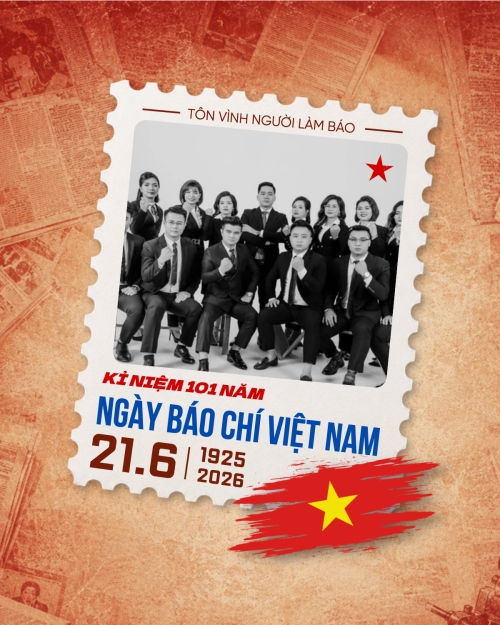 Mẫu thiết kế Bài post MXH dọc Tôn vinh người làm báo 1780718670