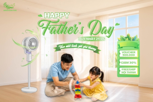 Mẫu thiết kế Bài post MXH ngang Happy Father's Day 1781065793