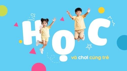 Mẫu thiết kế Bài thuyết trình Sắc màu mầm non 1781535418