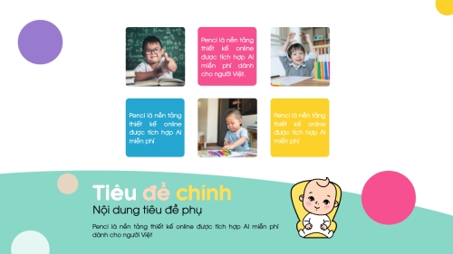 Mẫu thiết kế Bài thuyết trình Sắc màu mầm non 1781541462