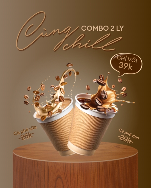 Mẫu thiết kế Bài post MXH dọc Combo cùng chill 1781344018