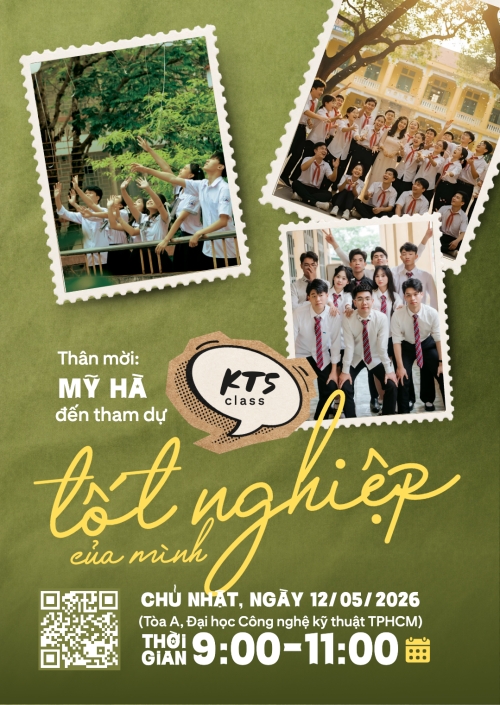 Mẫu thiết kế Thư mời Thân mời tốt nghiệp 1780418727