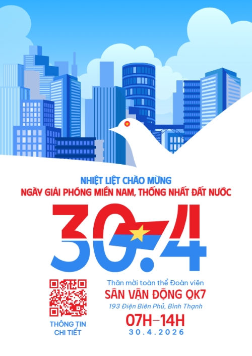 Mẫu thiết kế Thư mời Nhiệt liệt chào mừng ngày Giải phóng miền Nam, thống nhất đất nước 1781073899