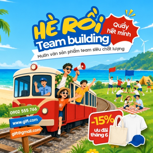 Mẫu thiết kế Bài post MXH vuông Hè rồi teambuilding thôi 1781060962