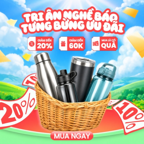 Mẫu thiết kế Ảnh sản phẩm Tri ân nghề báo tưng bừng ưu đãi 1781073650