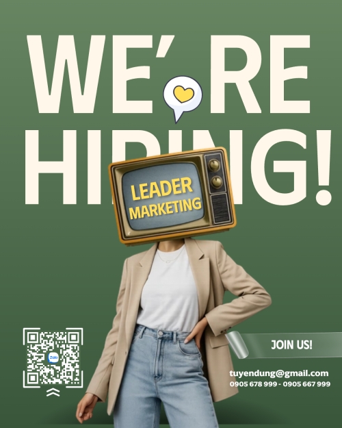 Mẫu thiết kế Bài post MXH dọc We are hiring 1780434295