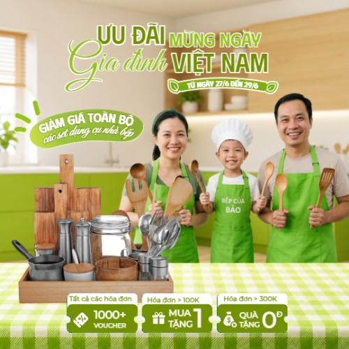 Mẫu thiết kế Ảnh sản phẩm Ưu đãi mừng ngày gia đình Việt Nam 1781835286
