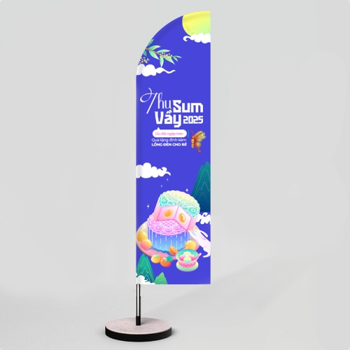 Mẫu thiết kế Cờ phướn Trung thu, Tết Đoàn Viên, mid-autumn festival, sự kiện, event, lễ hội, festival, ẩm thực, food, bánh trung thu, cute, dễ thương 1781546694