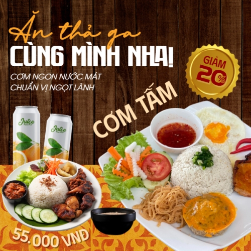 Mẫu thiết kế Bài post MXH vuông Cơm tấm, Món ăn Việt Nam, đồ ăn, food, thực phẩm, ẩm thực, món ăn, F&B, thức ăn, cổ điển, vintage, retro, classic, truyền thống 1781692573