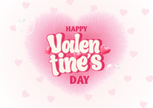 Mẫu thiết kế Thiệp chúc mừng Happy valentine's day 1781534544