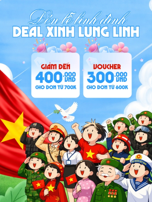Mẫu thiết kế Banner dọc Đón lễ linh đình Deal xinh lung linh 1781696357