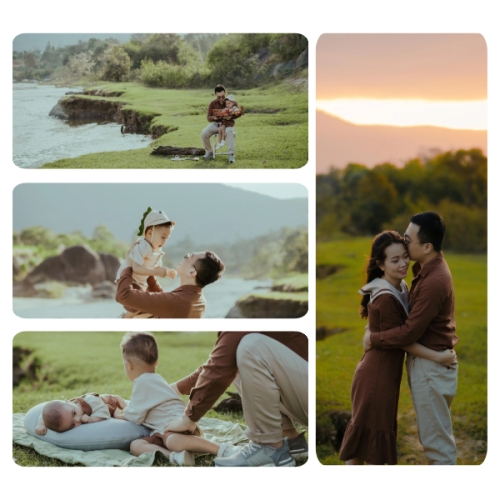 Mẫu thiết kế Photobook vuông Gia đình, family, nhà, house, cá nhân, personal style, hiện đại, modern, simple, đơn giản 1781499764