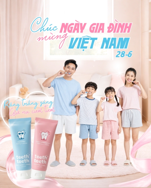 Mẫu thiết kế Bài post MXH dọc Chúc mừng ngày gia đình Việt Nam 1781343940