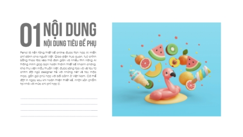 Mẫu thiết kế Bài thuyết trình Sắc màu tươi trẻ 1781535491