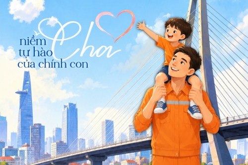 Mẫu thiết kế Bài post MXH ngang Niềm tự hào của con 1781060834