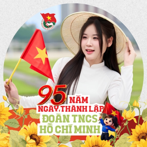 Mẫu thiết kế Ảnh đại diện - Avatar Ngày thành lập Đoàn TNCS Hồ Chí Minh 1780601382