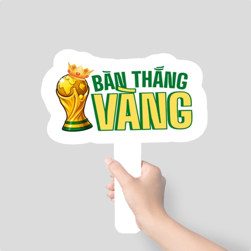 Mẫu thiết kế Hashtag cầm tay Bàn thắng Vàng 1781535422