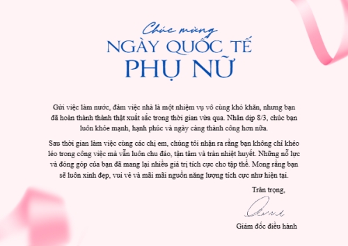 Mẫu thiết kế Thiệp chúc mừng Chúc mừng ngày quốc tế phụ nữ 8.3 1781540500