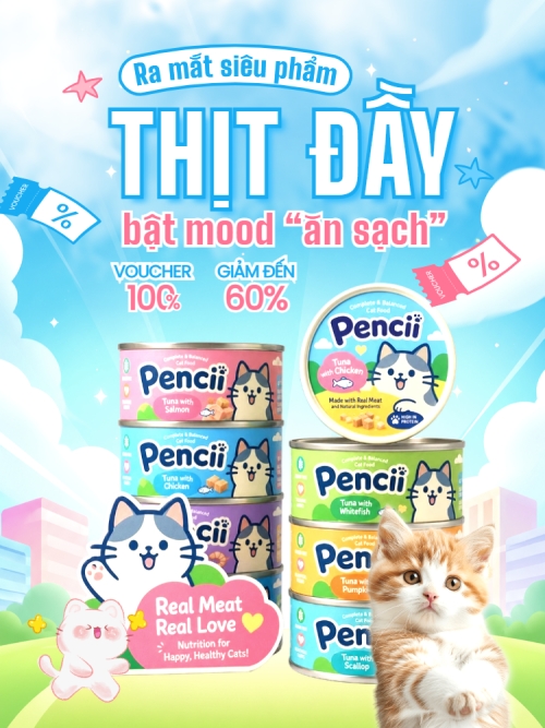 Mẫu thiết kế Banner dọc Ra mắt siêu phẩm thịt đầy bật mood ăn sạch 1781691733
