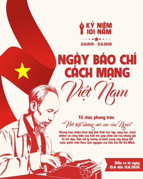 Mẫu thiết kế Bài post MXH dọc Ngày báo chí Cách mạng Việt Nam 1780724382
