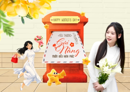 Mẫu thiết kế Thiệp chúc mừng Chúc mừng ngày Quốc tế phụ nữ 8/3 1781540623