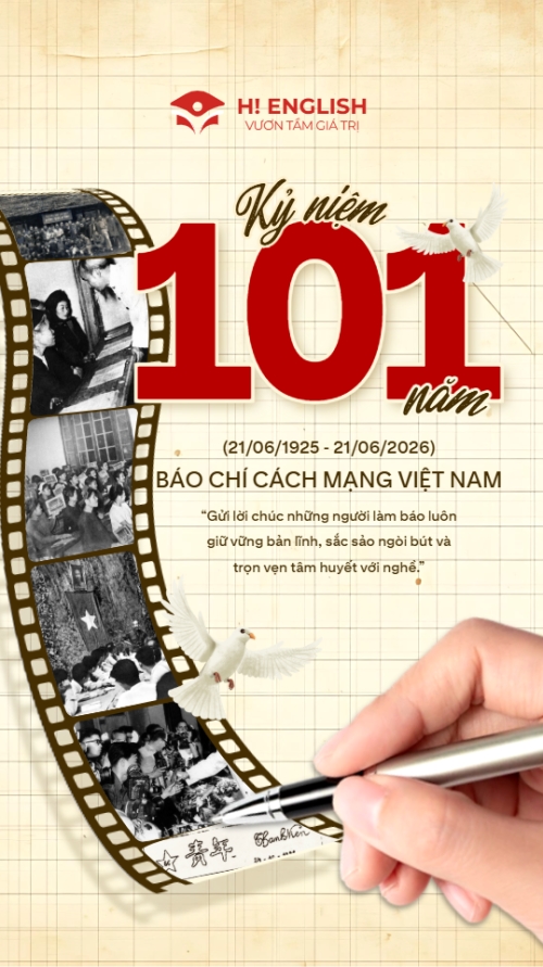 Mẫu thiết kế Bài post MXH (9:16) Chào mừng ngày Báo chí Cách mạng Việt Nam 21/6 1781523069