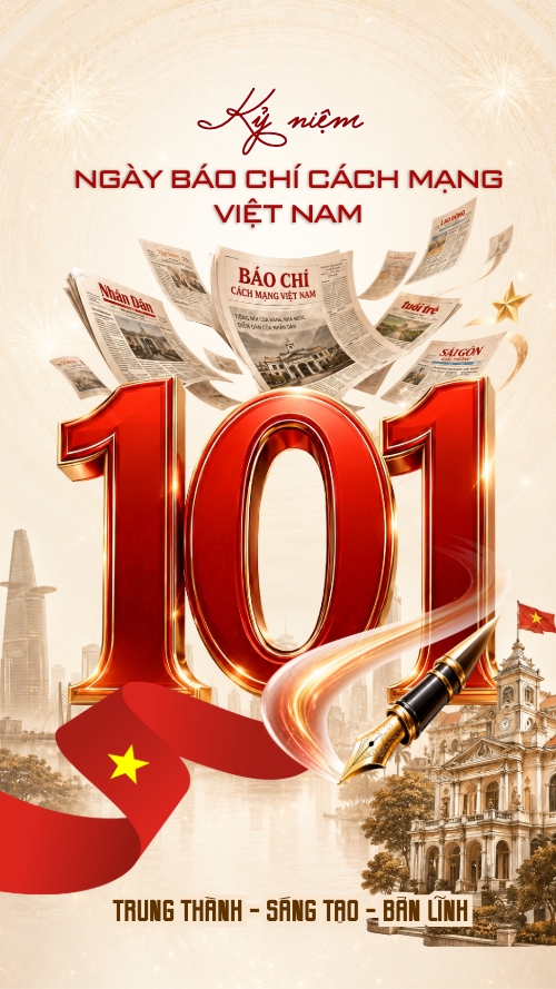 Mẫu thiết kế Bài post MXH (9:16) Kỉ niệm ngày báo chí cách mạng Việt Nam 1781521866