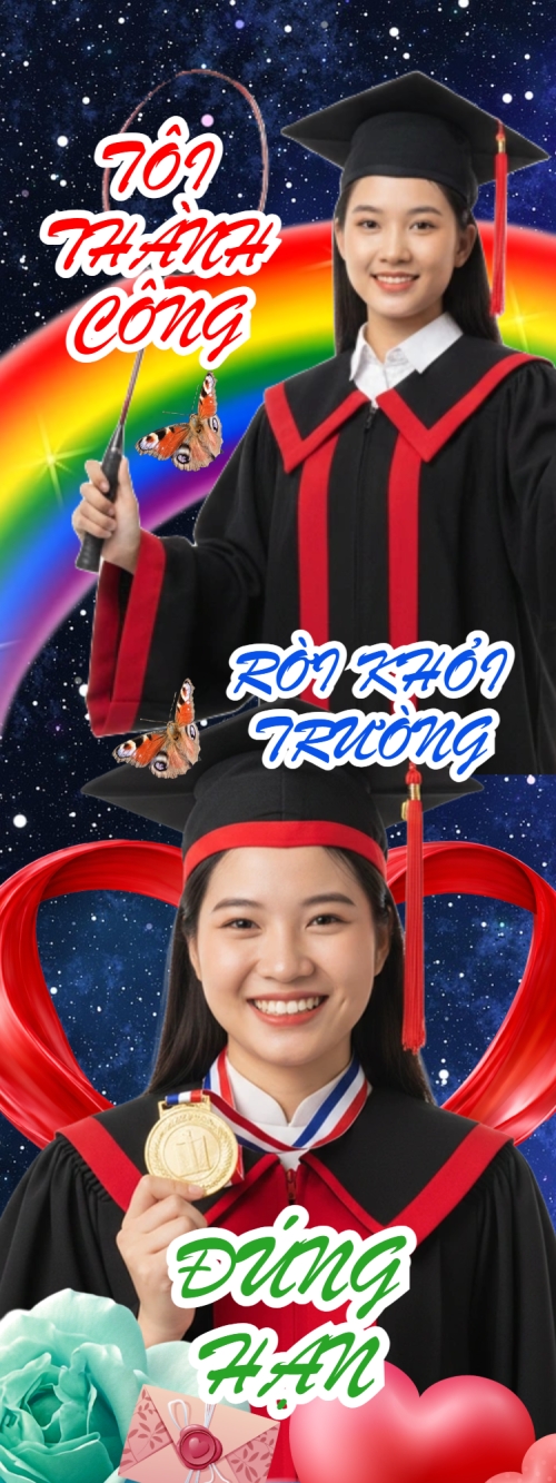 Mẫu thiết kế Standee Chúc mừng tốt nghiệp 1780719063