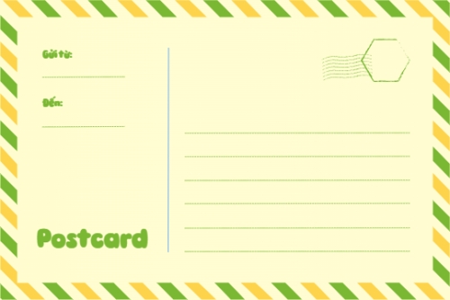 Mẫu thiết kế Postcard Vì có Bố nuôi ước mơ 1781077289