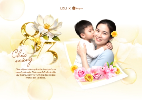 Mẫu thiết kế Thiệp chúc mừng Chúc mừng ngày Quốc tế phụ nữ 8/3 1781066106