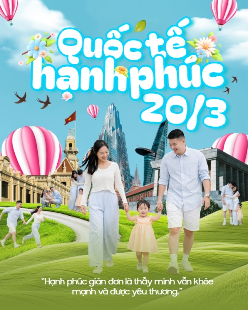 Mẫu thiết kế Bài post MXH dọc Quốc tế hạnh phúc 20/3 1780434295