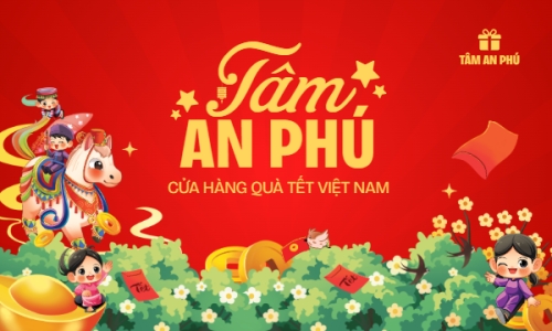 Mẫu thiết kế Danh thiếp Cửa hàng quà tết Việt Nam 1780255377