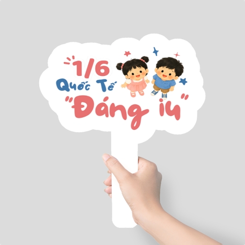 Mẫu thiết kế Hashtag cầm tay Quốc tế Thiếu Nhi 1781547668