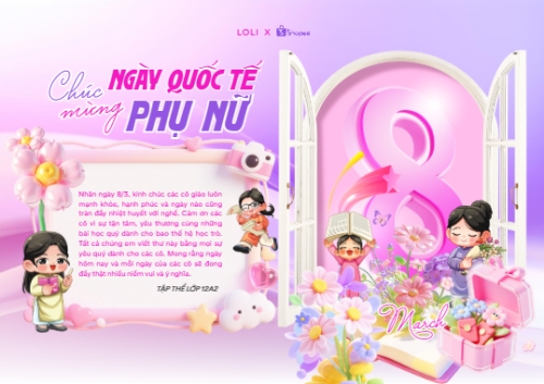 Mẫu thiết kế Thiệp chúc mừng Chúc mừng ngày Quốc tế phụ nữ 8/3 1781540623