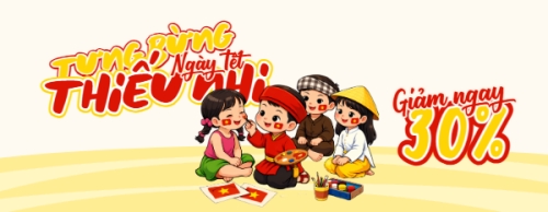 Mẫu thiết kế Gift voucher Tưng bừng ngày tết Thiếu Nhi 1781074160