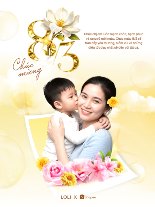 Mẫu thiết kế Banner dọc Chúc mừng ngày Quốc tế phụ nữ 8/3 1781696829