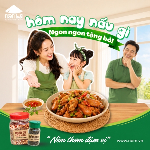 Mẫu thiết kế Bài post MXH vuông Hôm nay nấu gì 1780723161