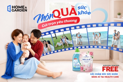 Mẫu thiết kế Bài post MXH ngang Món quà sức khỏe 1781065810